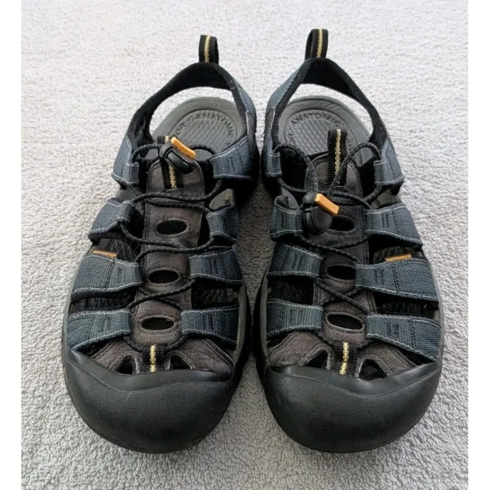 KEEN Newport H2 Navy Blue Gray Waterproof Hiking Sport Water Sandals Mens Sz 10
